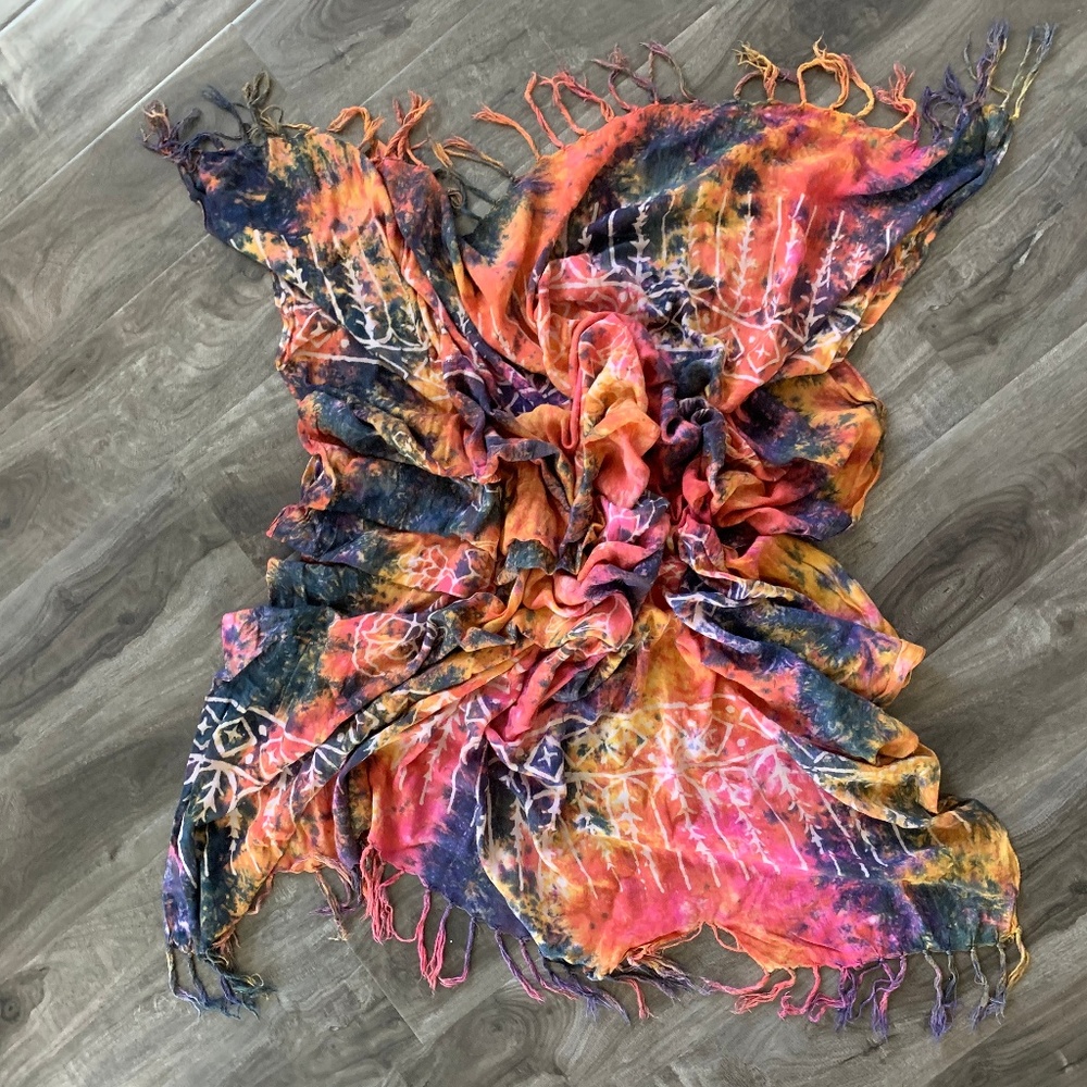 Psychedelic scarf